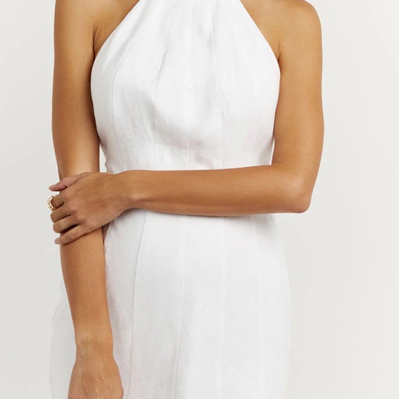 DISSH Strapless White Dress - Picture 1 of 6